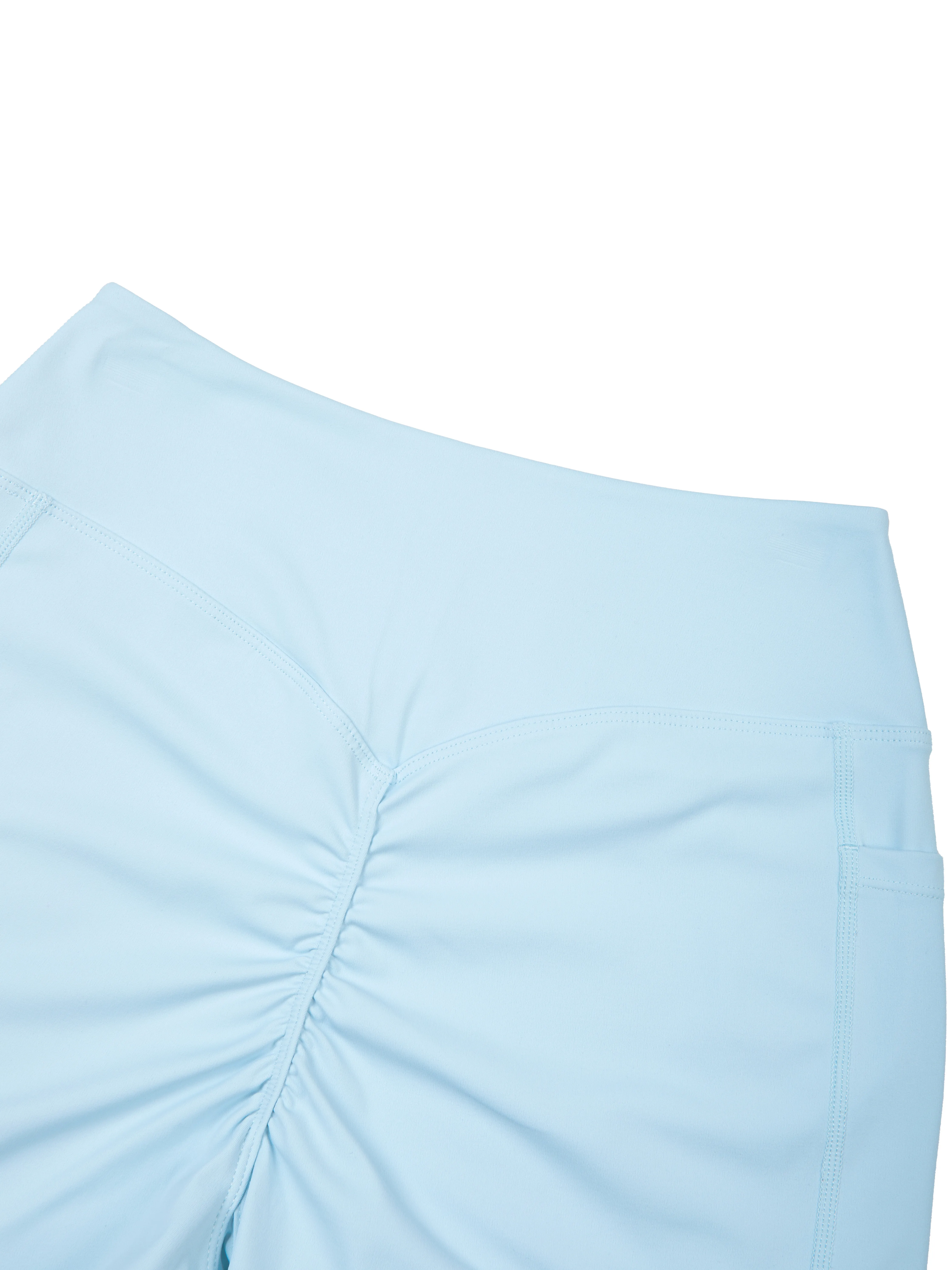 Women’s High Rise Pocket Yoga Shorts 