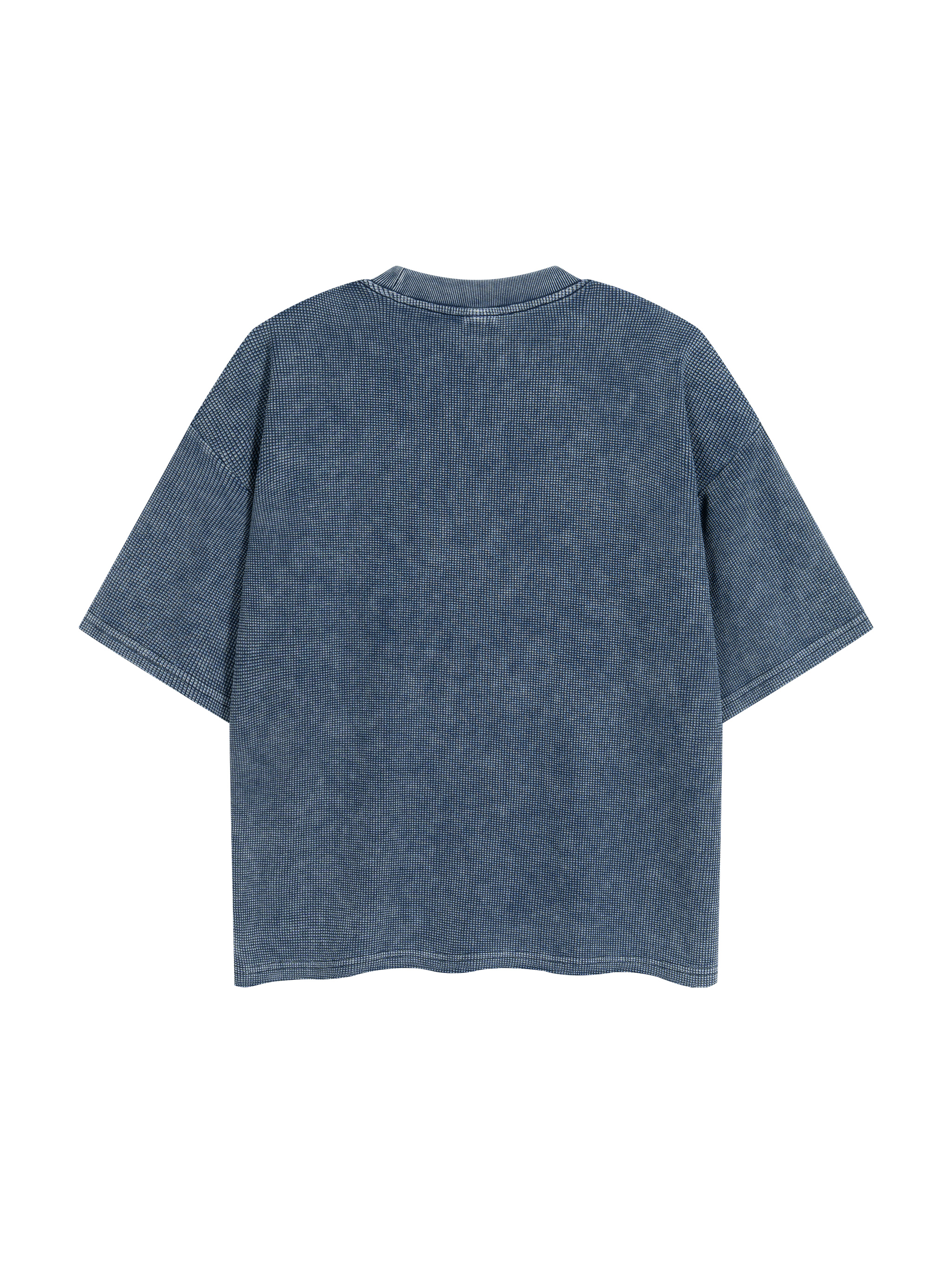 コレクション WaffleCampany Textured Waffle Washed Boxy T-Shirt #RT0015 | TAPSTITCH