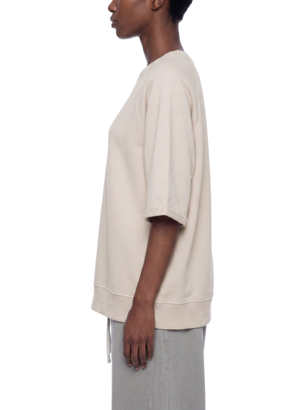 Unisex Vintage Wash Boxy Short Sleeve Sweatshirt