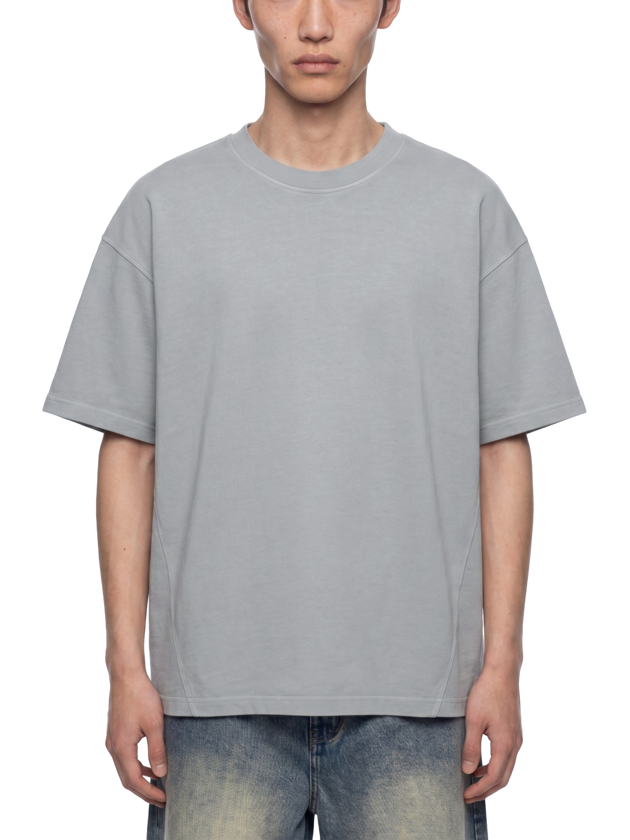 Unisex Vintage Wash Paneling T-Shirt #UT0145 | TAPSTITCH