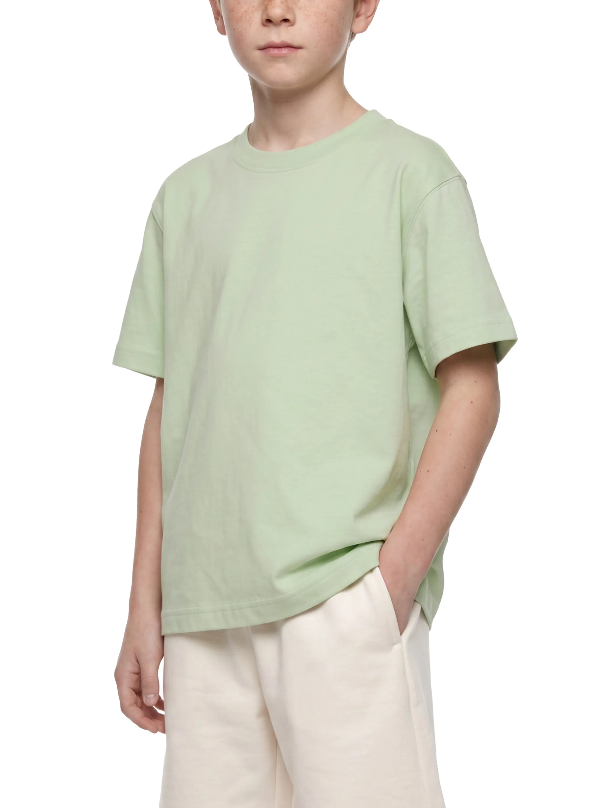 Kid’s Solid Crewneck T-Shirt