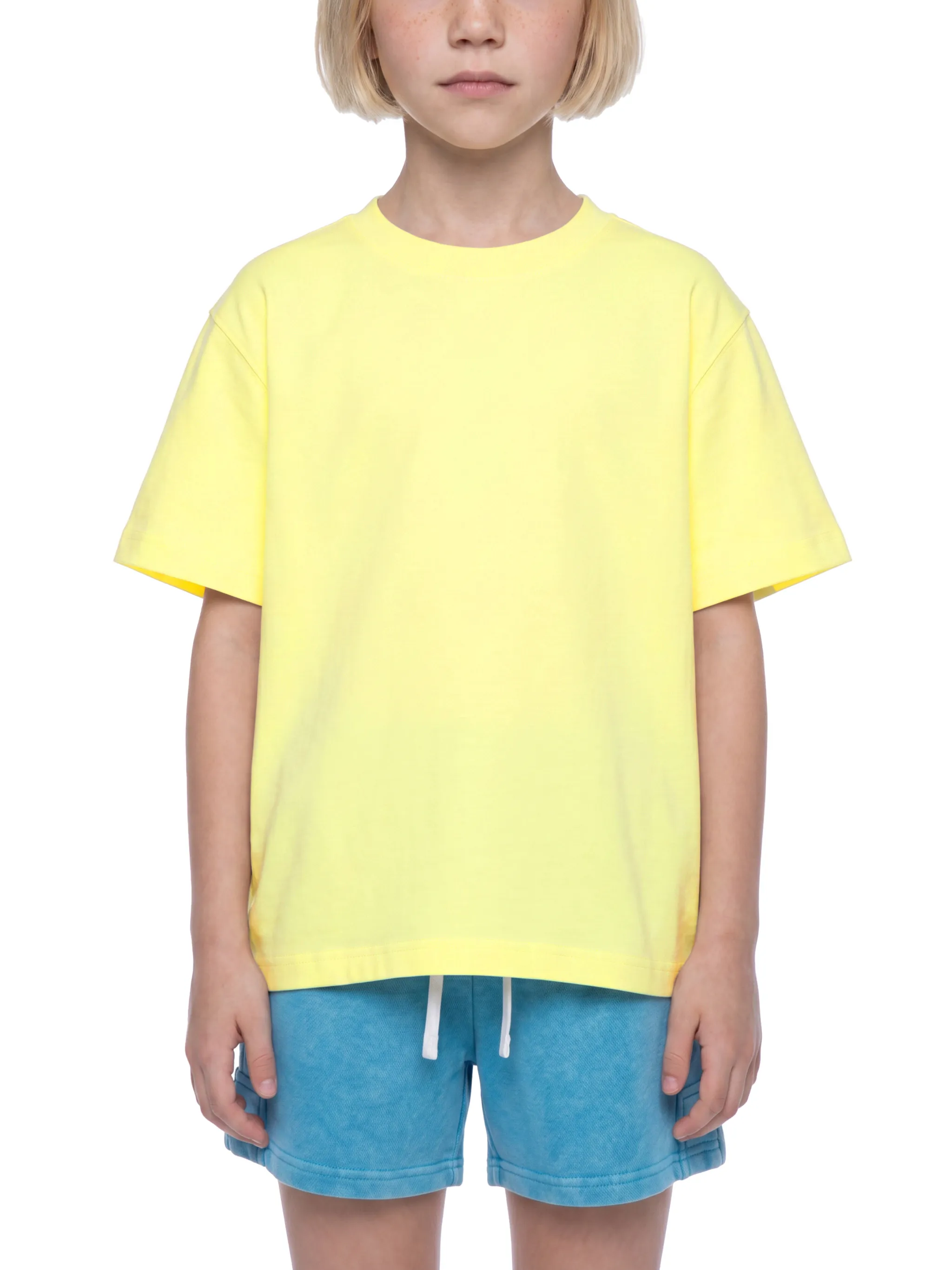 Kid’s Solid Crewneck T-Shirt