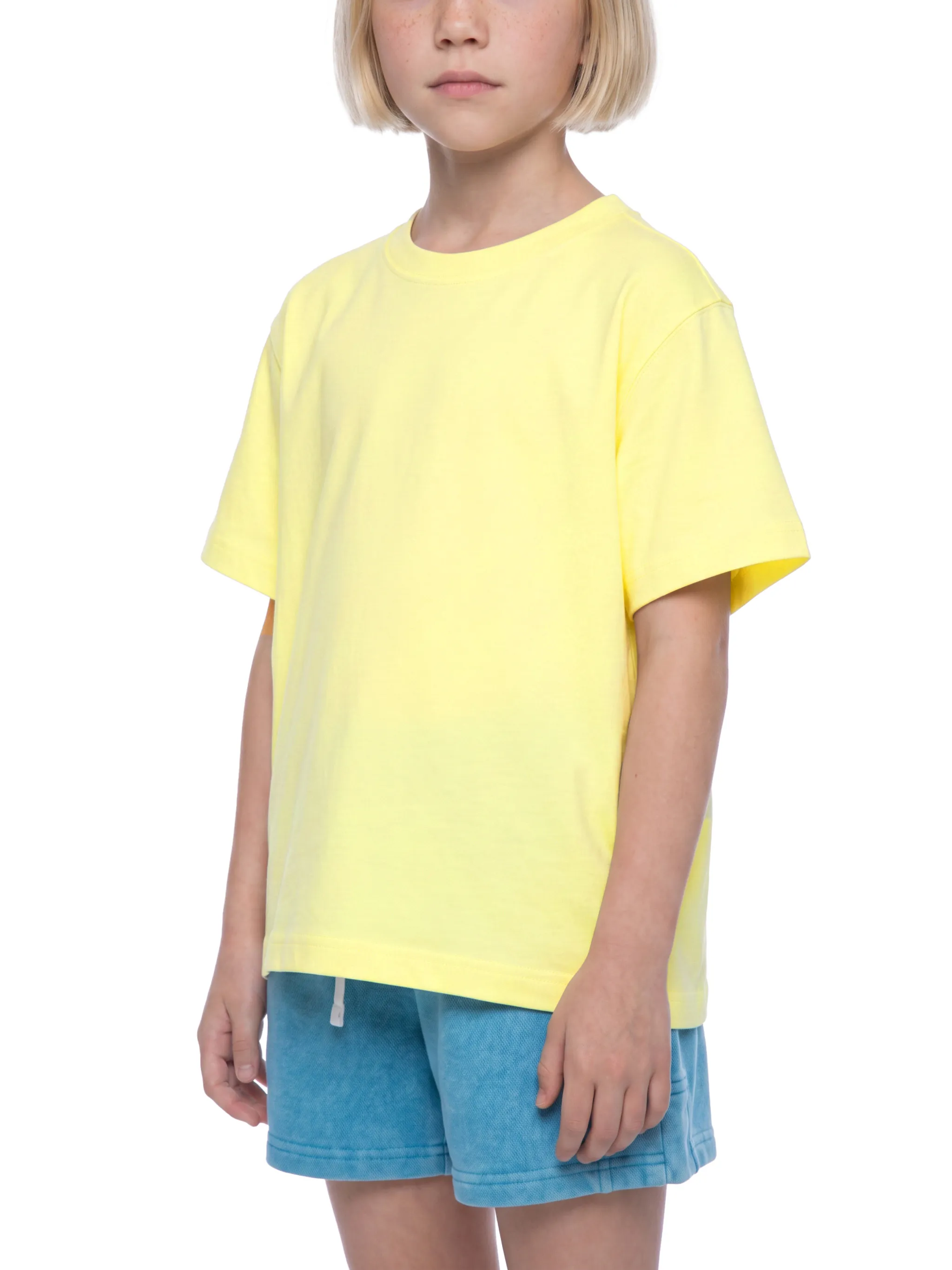 Kid’s Solid Crewneck T-Shirt