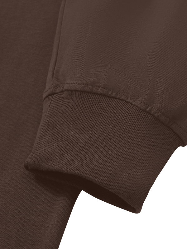 Unisex Raw Hem Long Sleeve T-Shirt