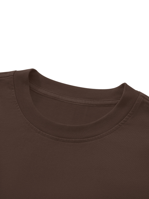 Unisex Raw Hem Long Sleeve T-Shirt
