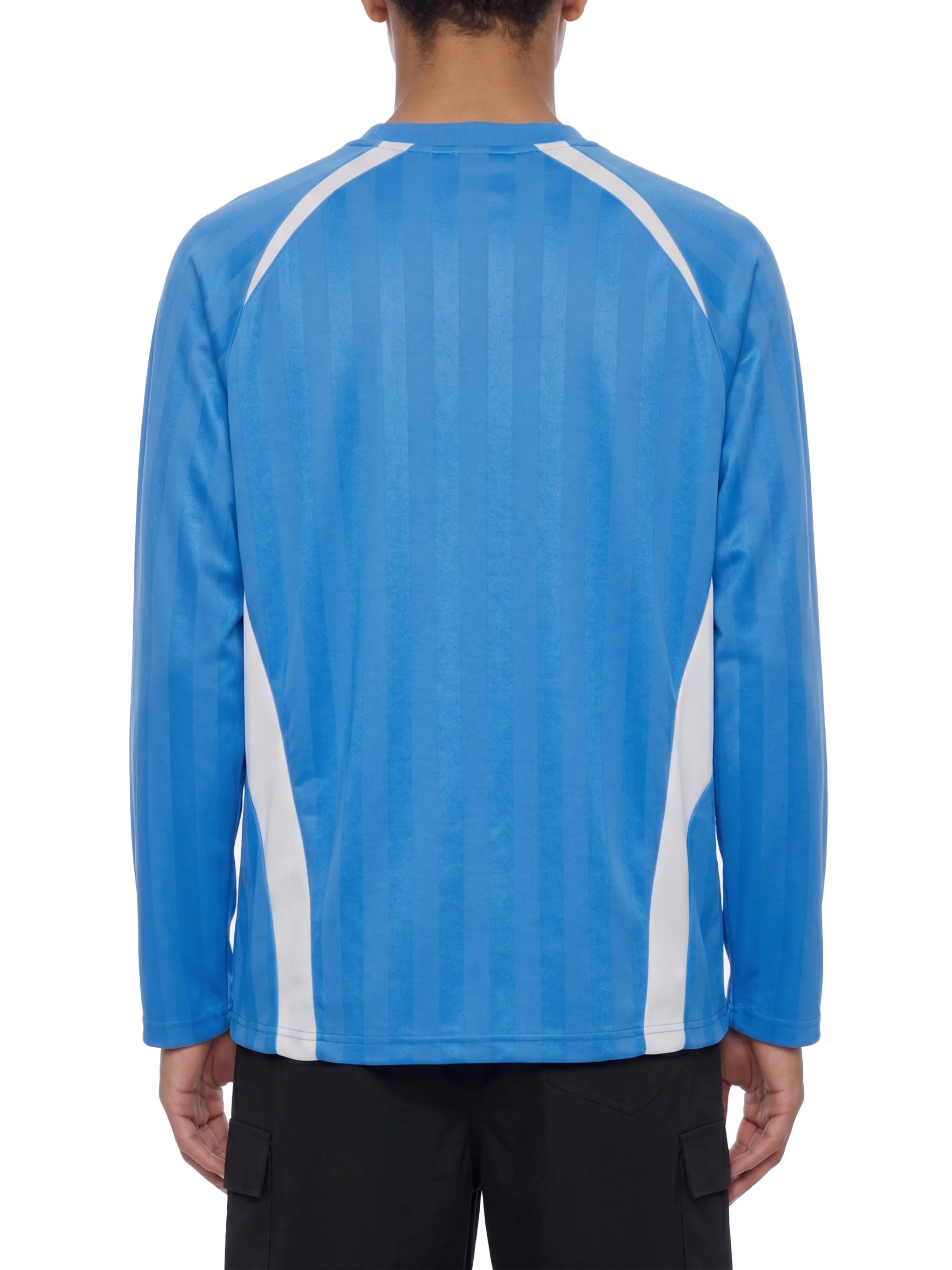 Unisex Color Block Jacquard Soccer Jersey