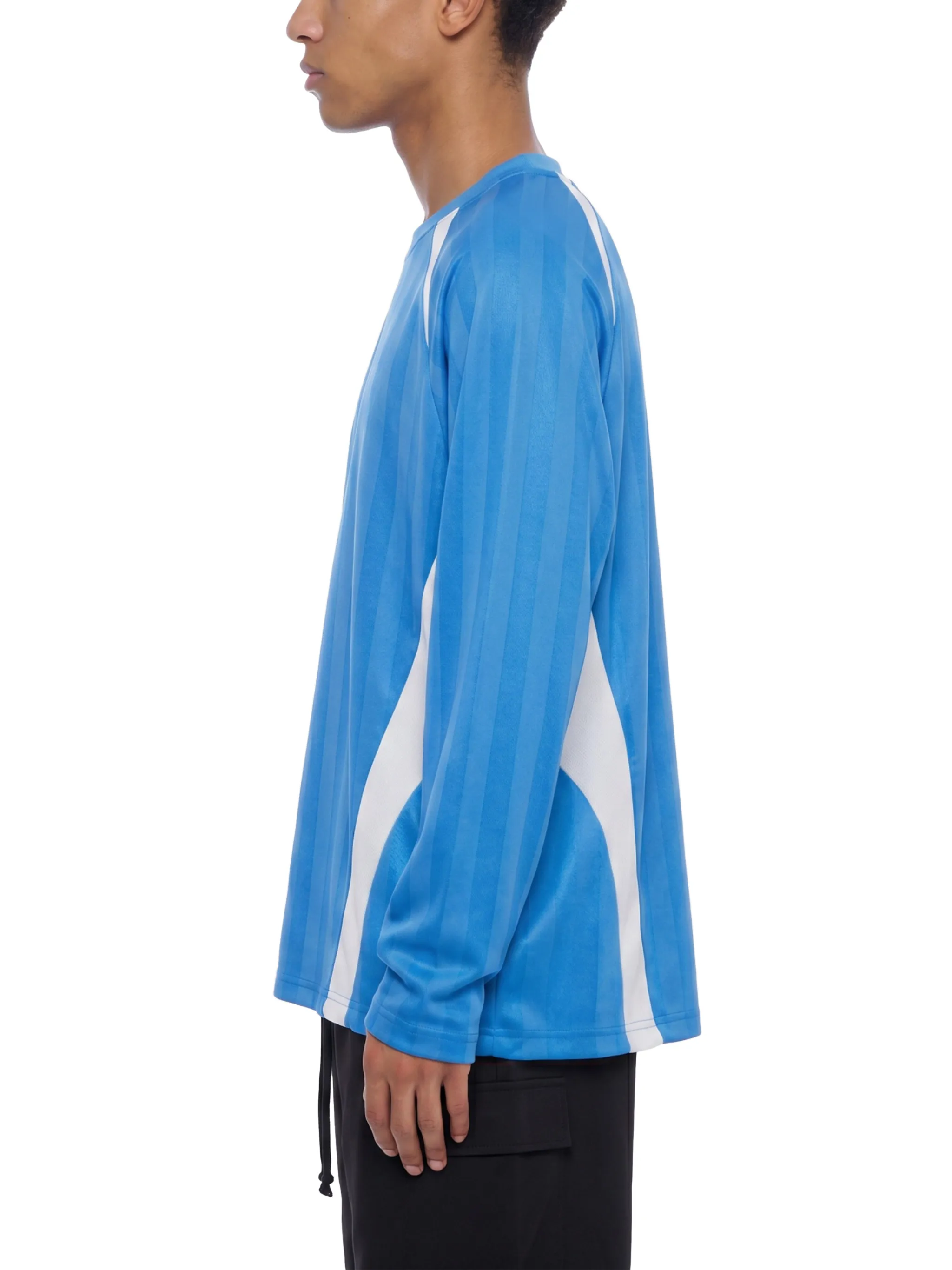 Unisex Color Block Jacquard Soccer Jersey