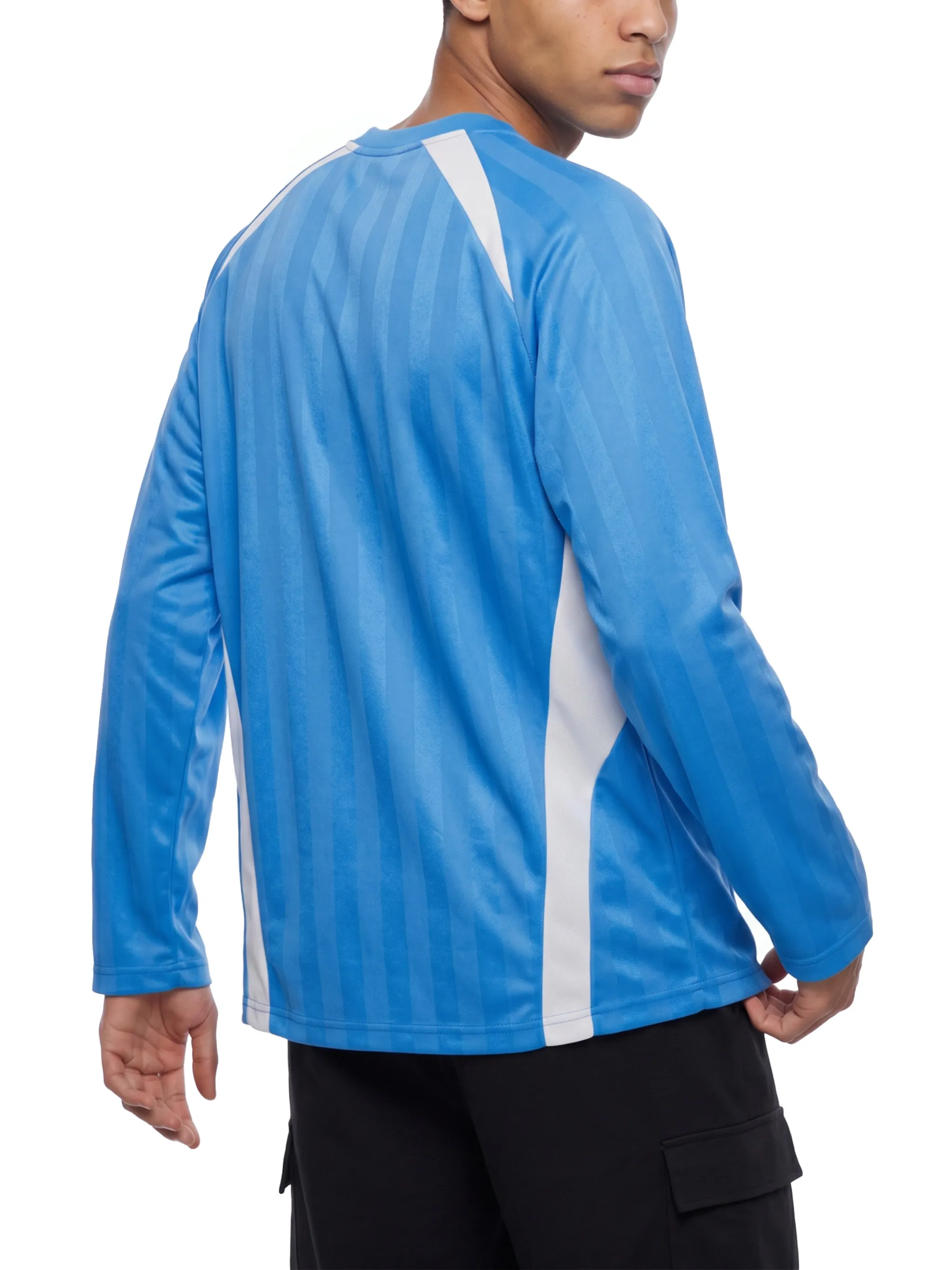Unisex Color Block Jacquard Soccer Jersey