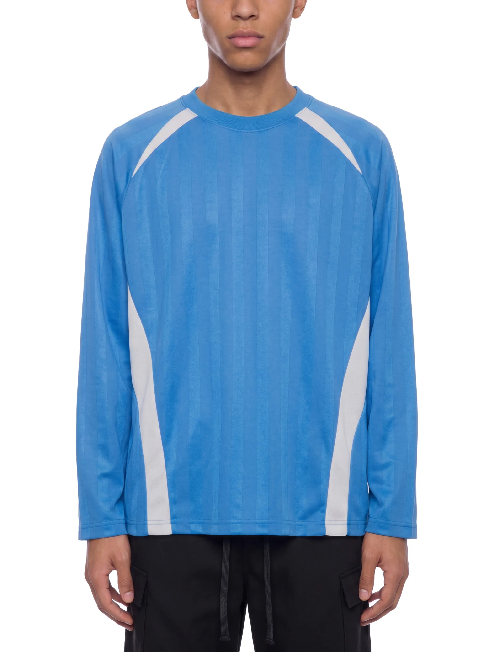Unisex Color Block Jacquard Soccer Jersey
