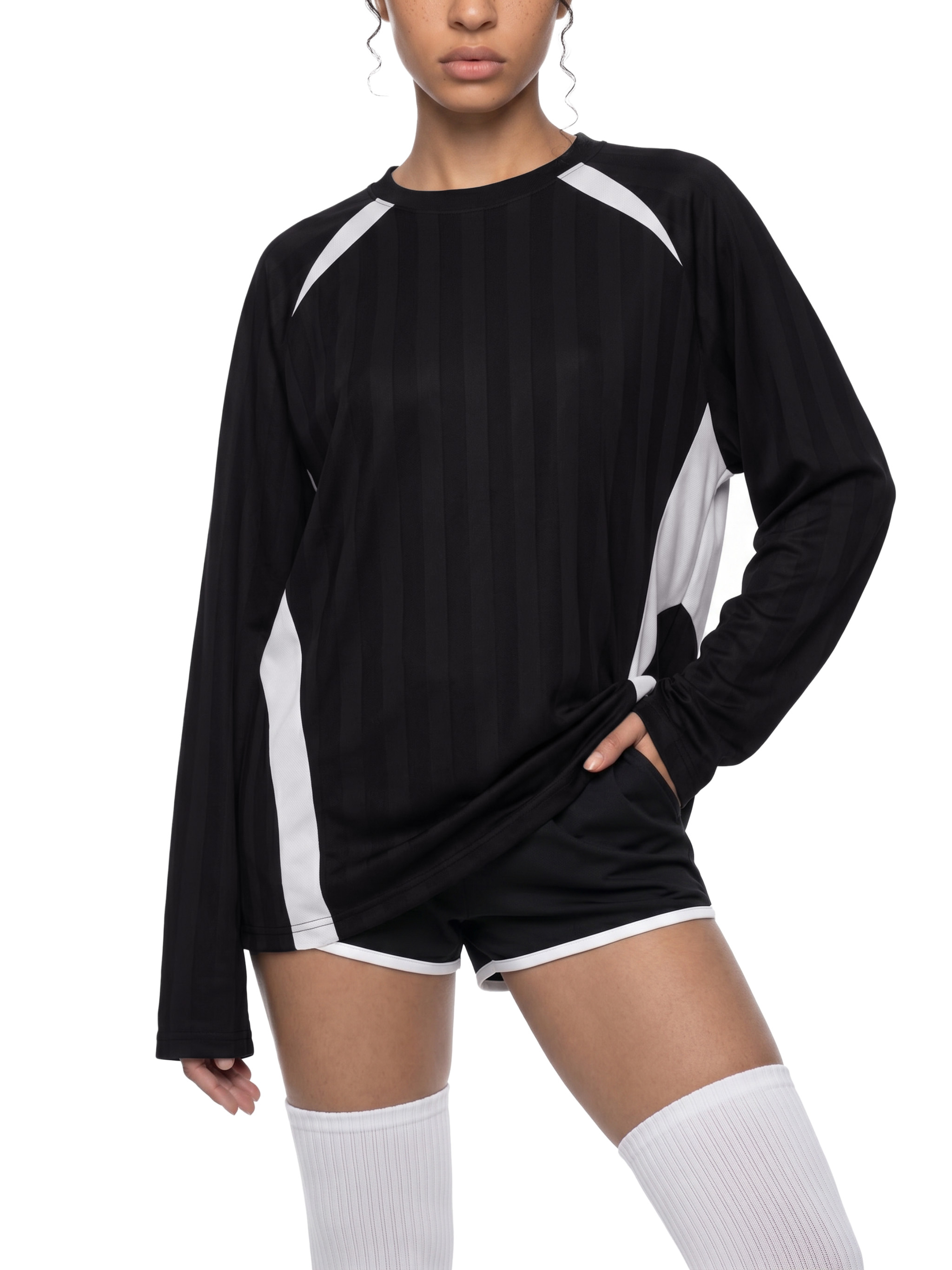 Unisex Color Block Jacquard Soccer Jersey #UT0155 | TAPSTITCH