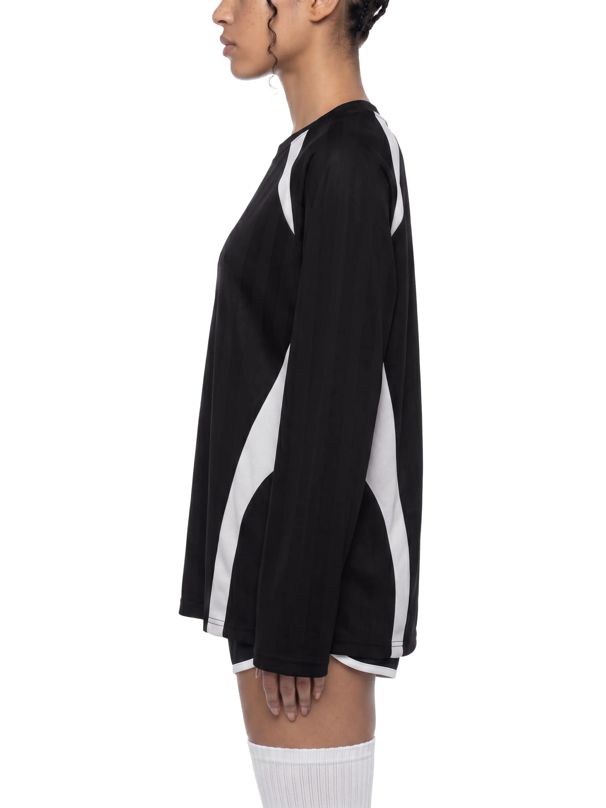Unisex Color Block Jacquard Soccer Jersey