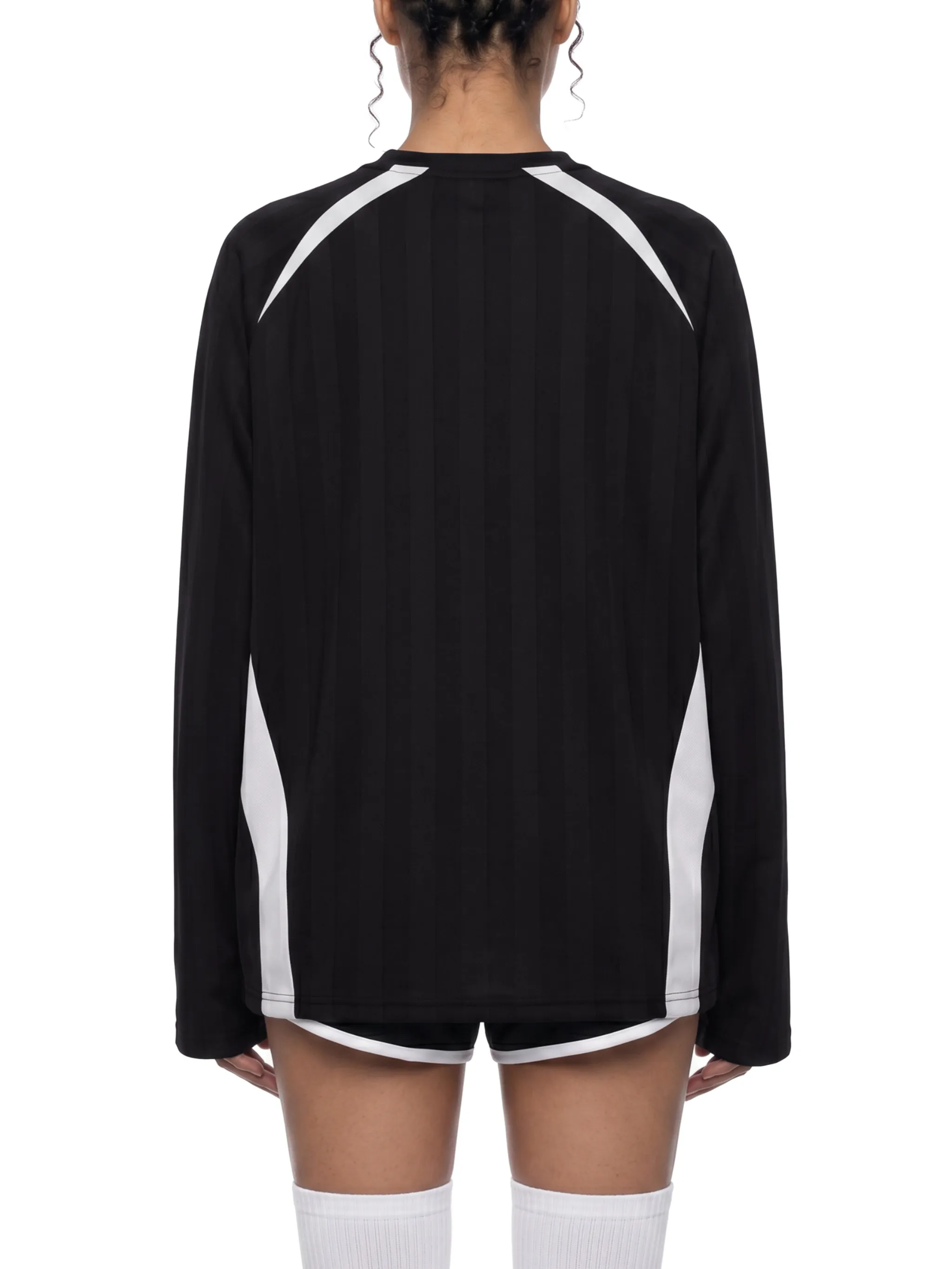 Unisex Color Block Jacquard Soccer Jersey