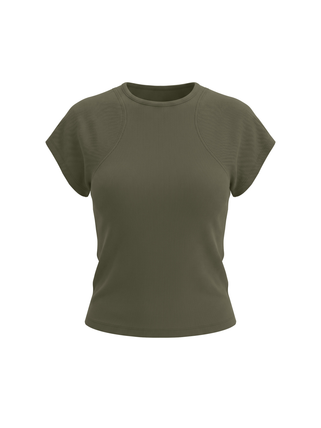 Women’s Slim Fit Paneling T-Shirt - Main Image