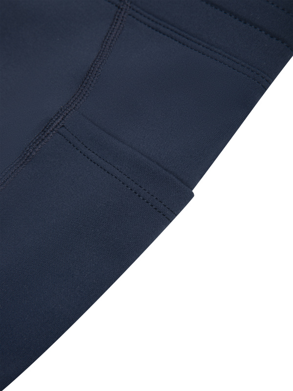 Women's High Rise Color Block Yoga Shorts