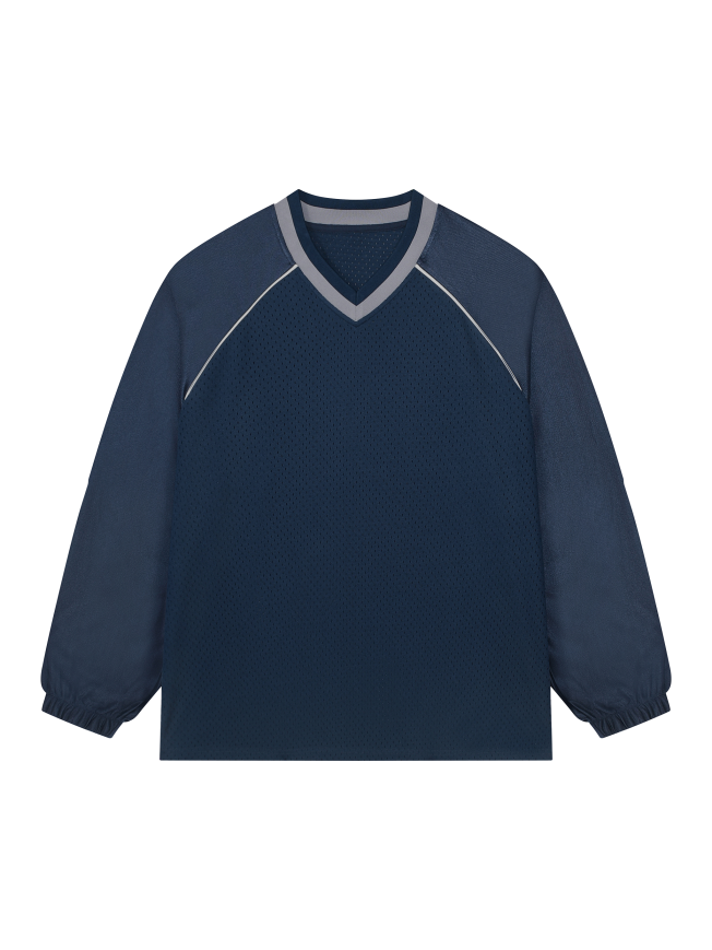 Unisex Paneled Long Sleeve Jersey