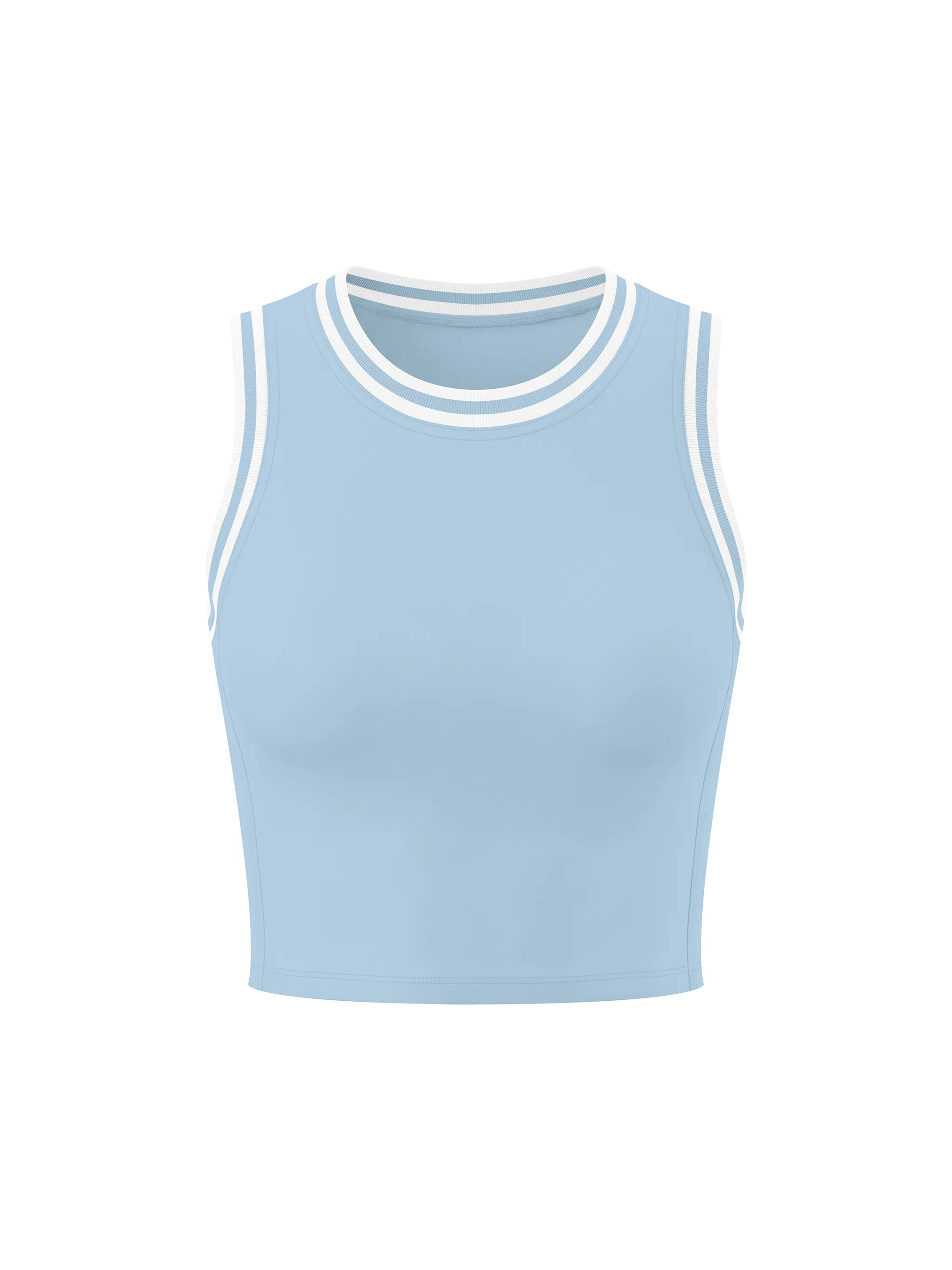 Women's Color Block Yoga Tank Top - Main Image