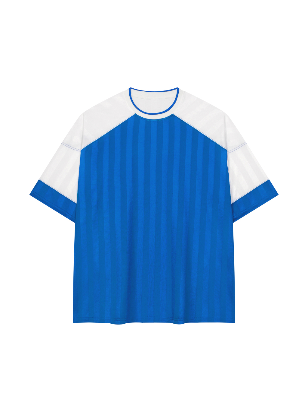 Unisex Striped Raglan Jersey - Main Image