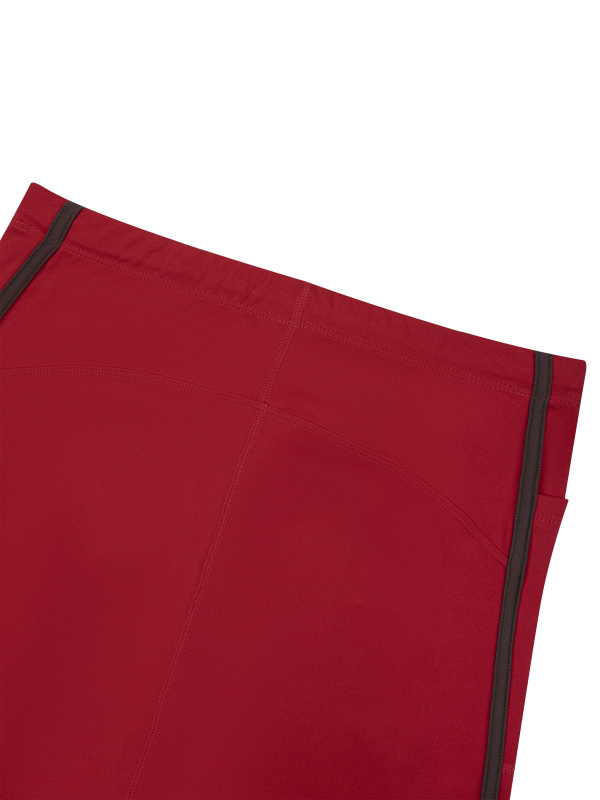 Women's High Rise Color Block Yoga Shorts