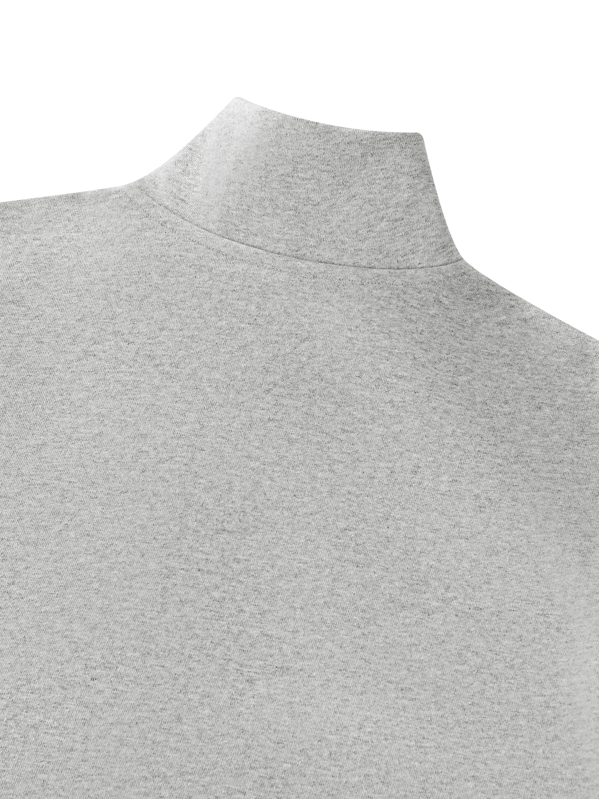 Women's Mock-Neck Quarter-Zip Sweatshirt #WT0187 | TAPSTITCH