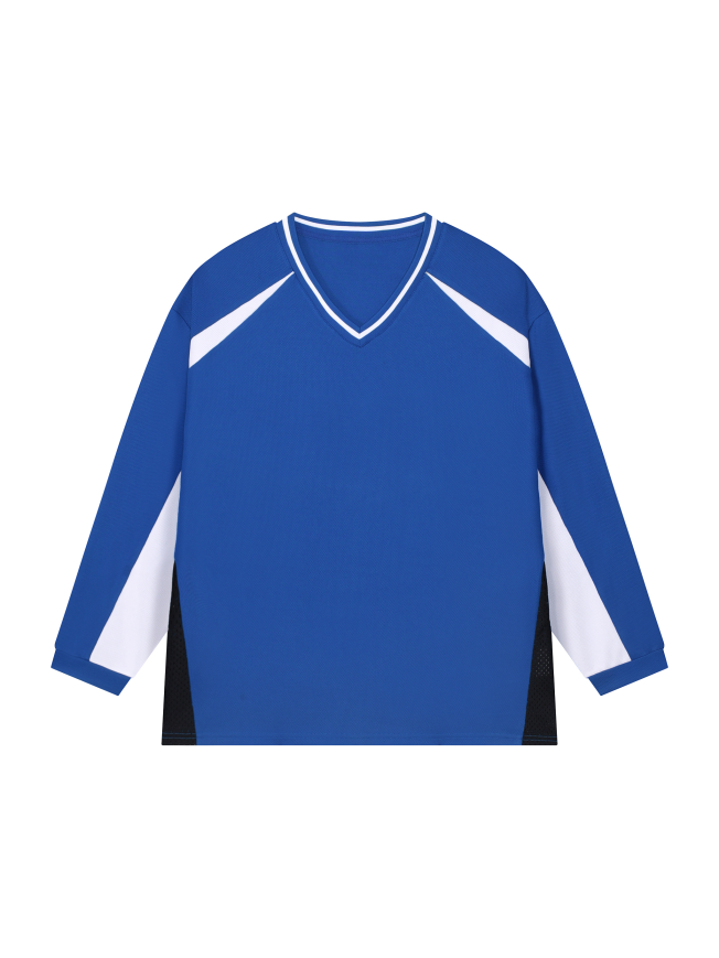 Unisex Color Block Long Sleeve Jersey