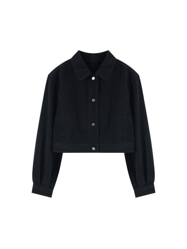 Women’s Crop Denim Jacket