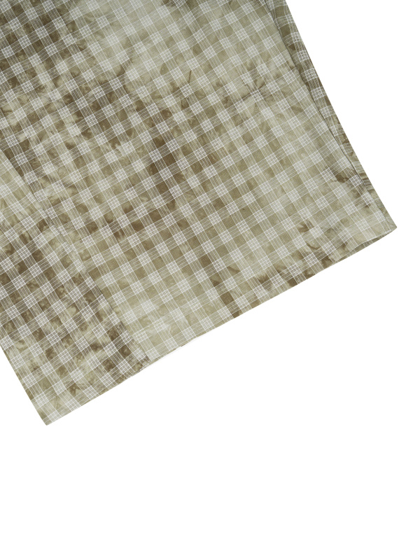 Unisex Vintage Wash Plaid Shorts