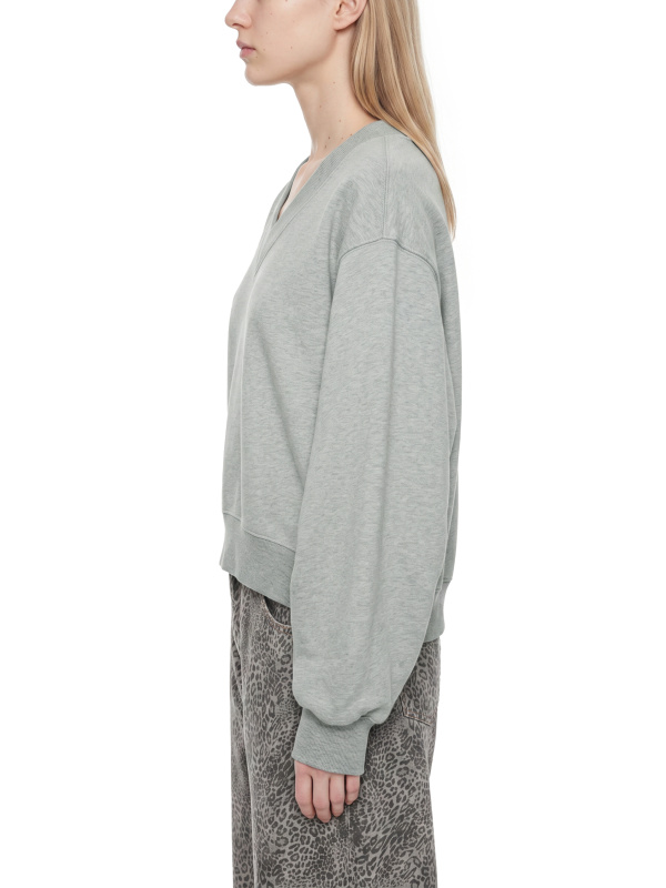 Women’s Crop V-Neck Sweatshirt