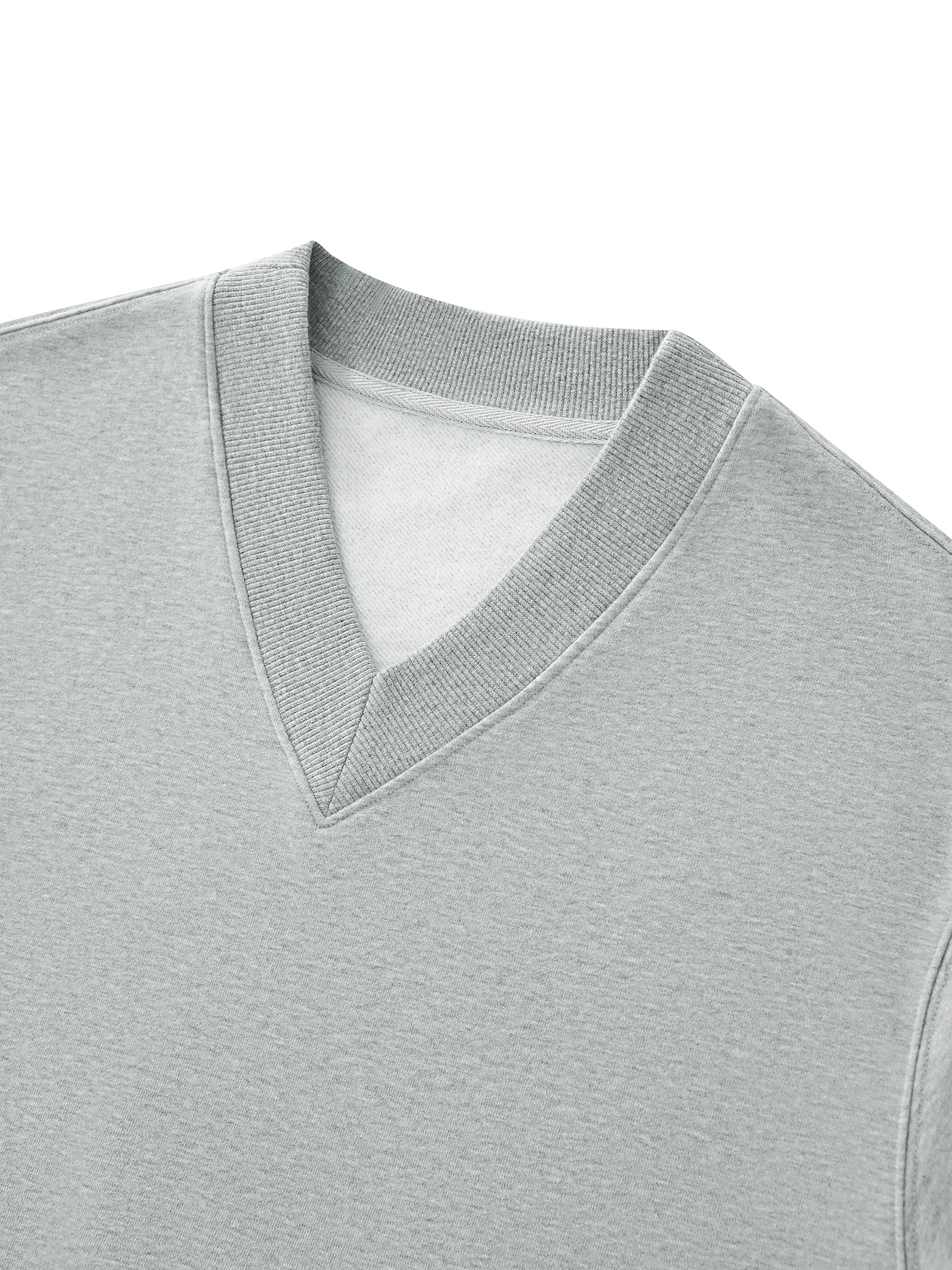 Women’s Crop V-Neck Sweatshirt