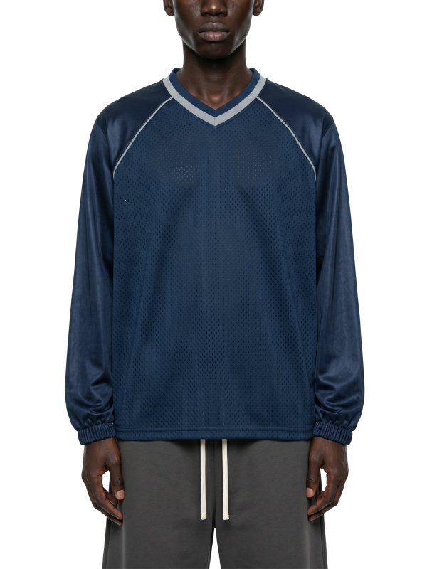 Unisex Paneled Long Sleeve Jersey