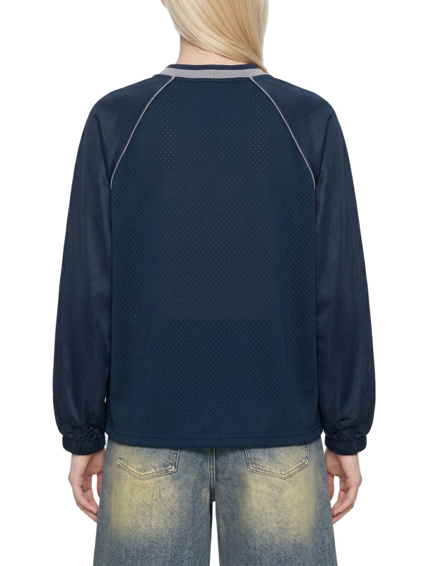 Unisex Paneled Long Sleeve Jersey