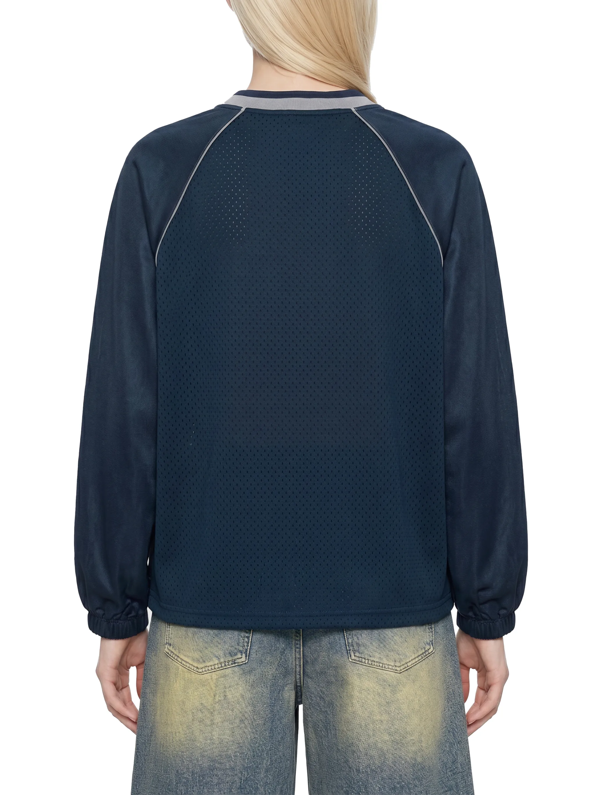Unisex Paneled Long Sleeve Jersey