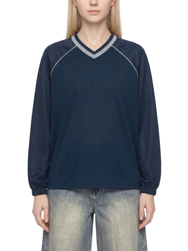 Unisex Paneled Long Sleeve Jersey