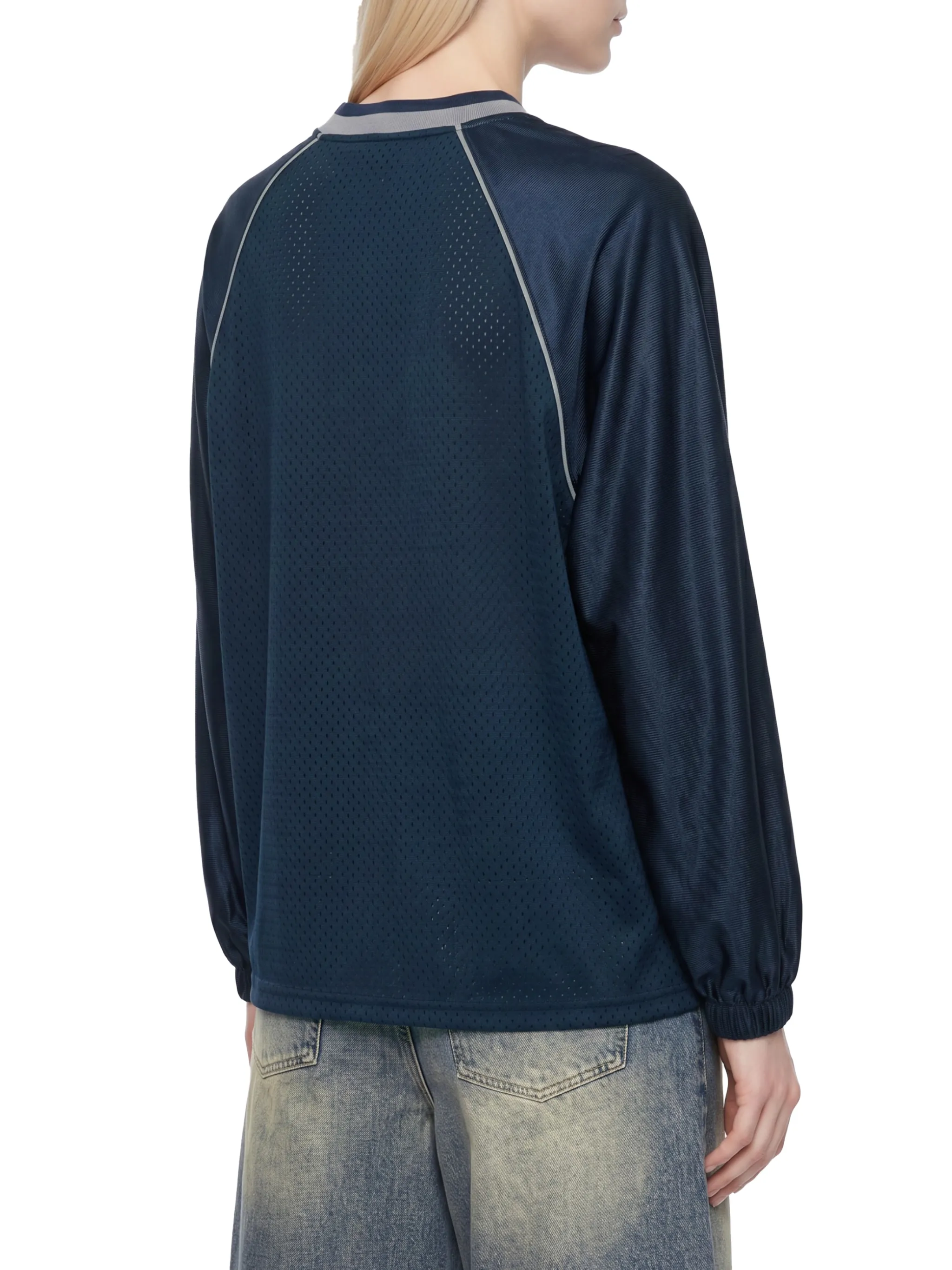 Unisex Paneled Long Sleeve Jersey