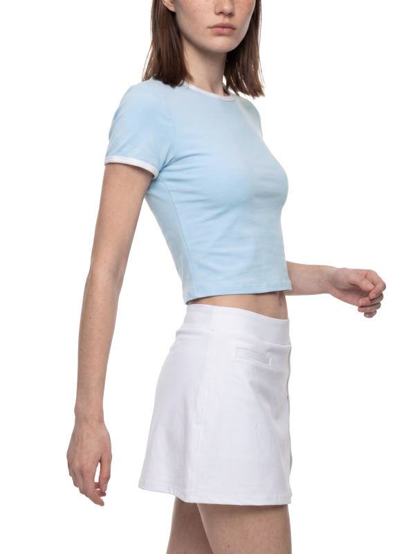 Women’s Color Block Crop T-Shirt