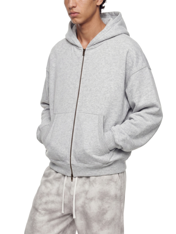 Essential Oversized Fleece Boxy Hoodie