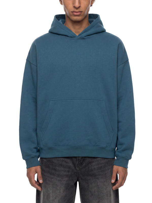 Essential Oversized Boxy Fit Fleece Hoodie
