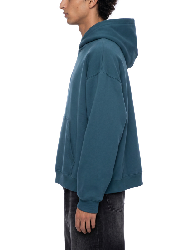 Essential Oversized Boxy Fit Fleece Hoodie