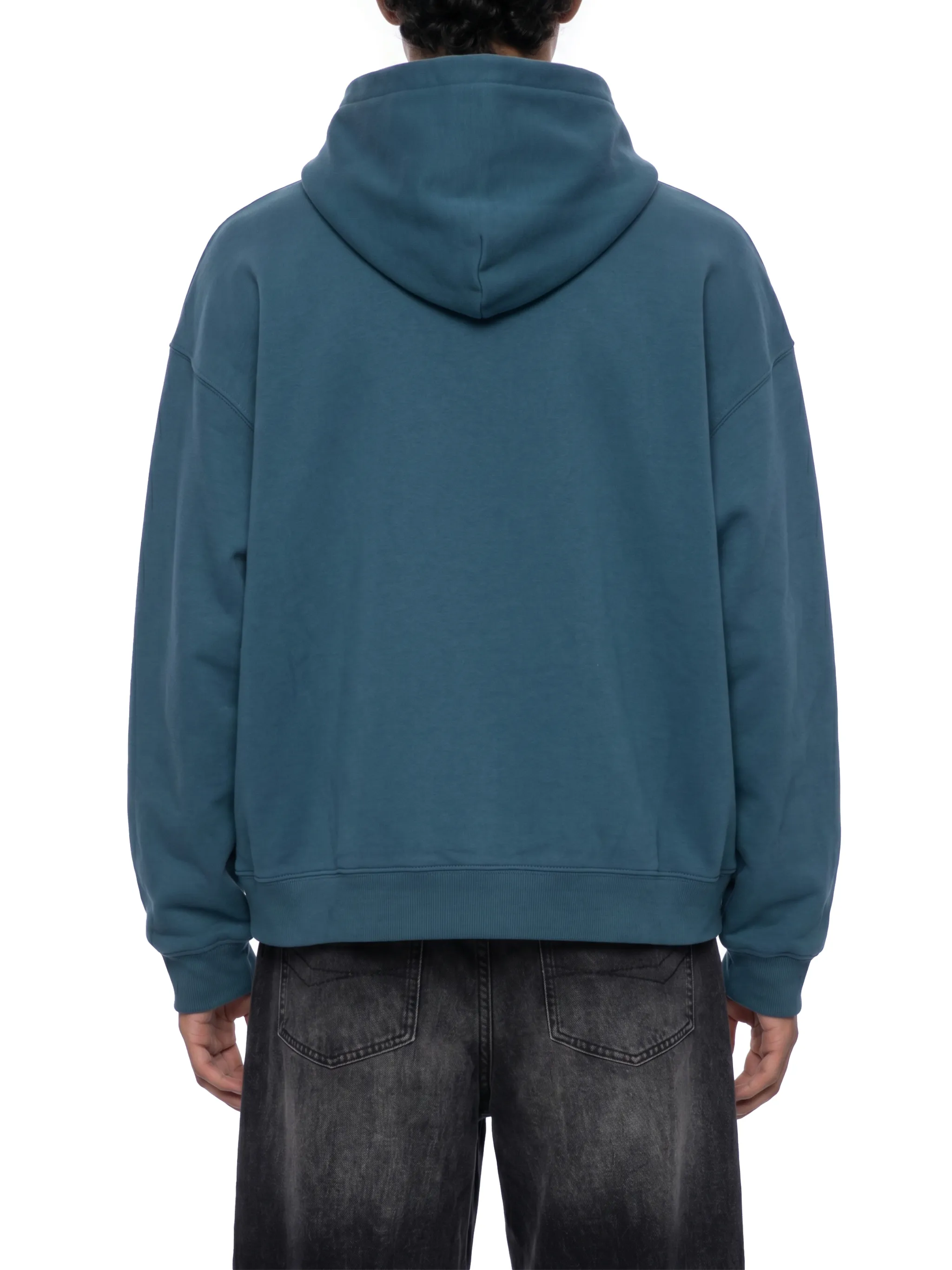 Essential Oversized Boxy Fit Fleece Hoodie