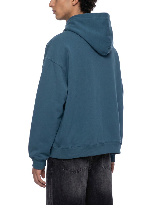 Essential Oversized Boxy Fit Fleece Hoodie