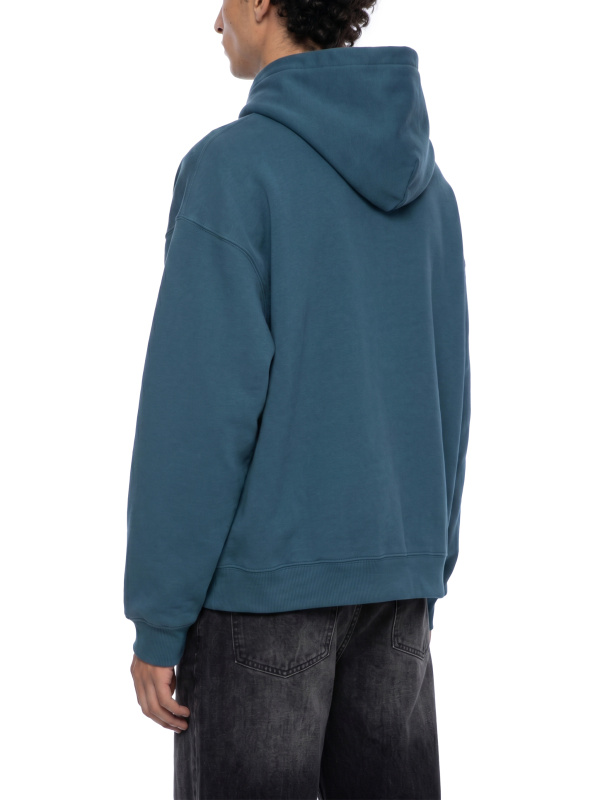 Essential Oversized Boxy Fit Fleece Hoodie