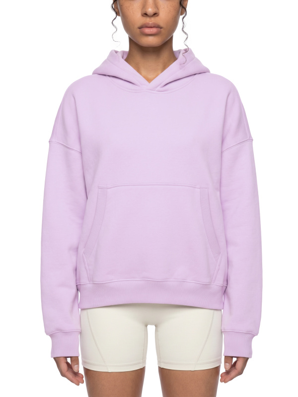 Essential Oversized Boxy Fit Fleece Hoodie
