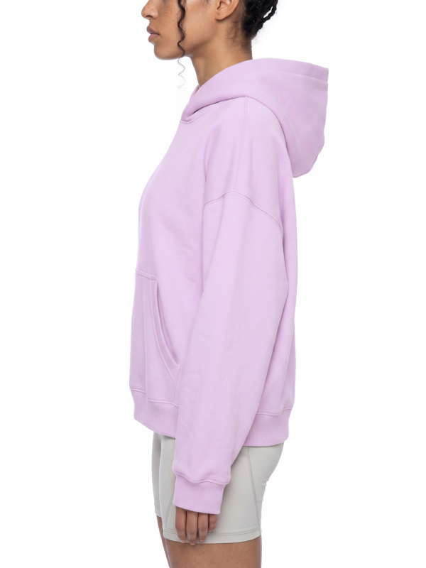 Essential Oversized Boxy Fit Fleece Hoodie