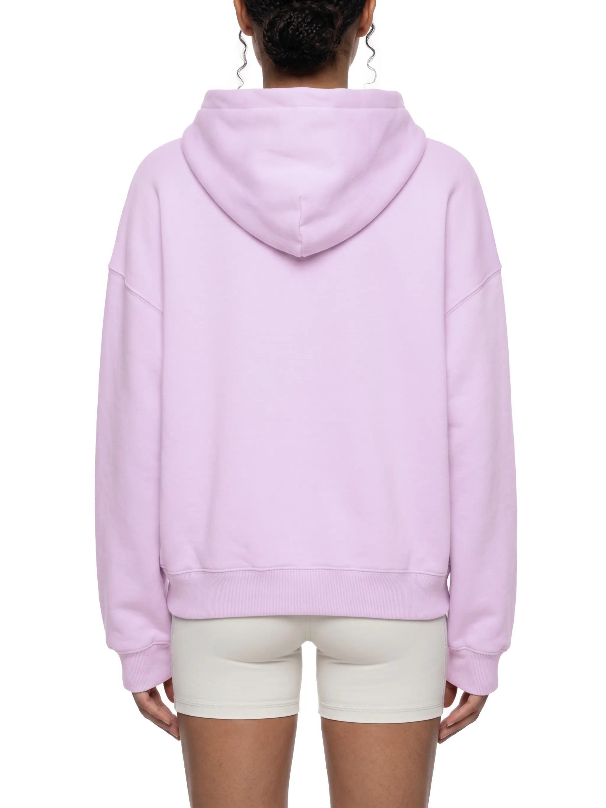 Essential Oversized Boxy Fit Fleece Hoodie