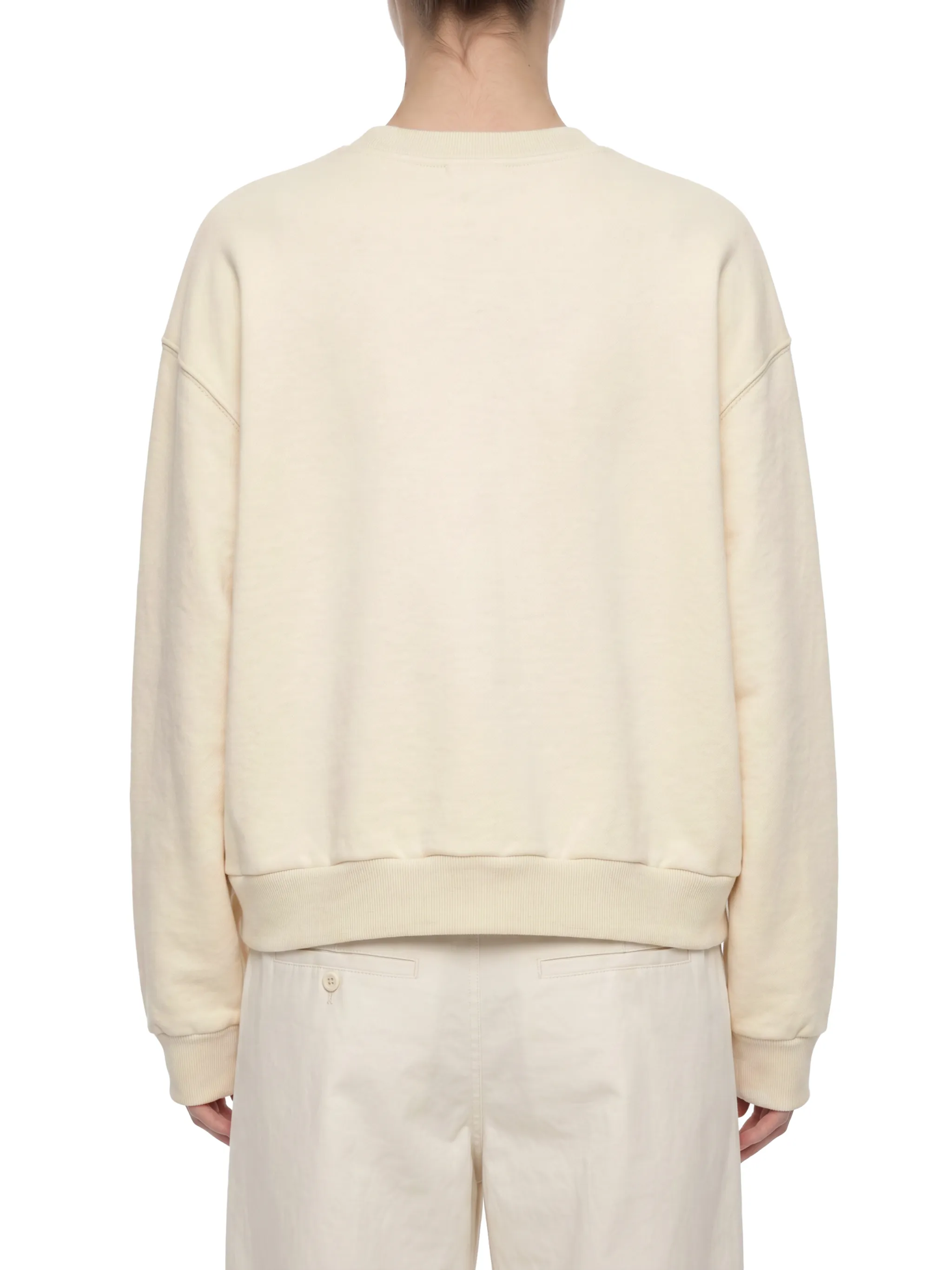 Boxy Fleece Crewneck Sweatshirt