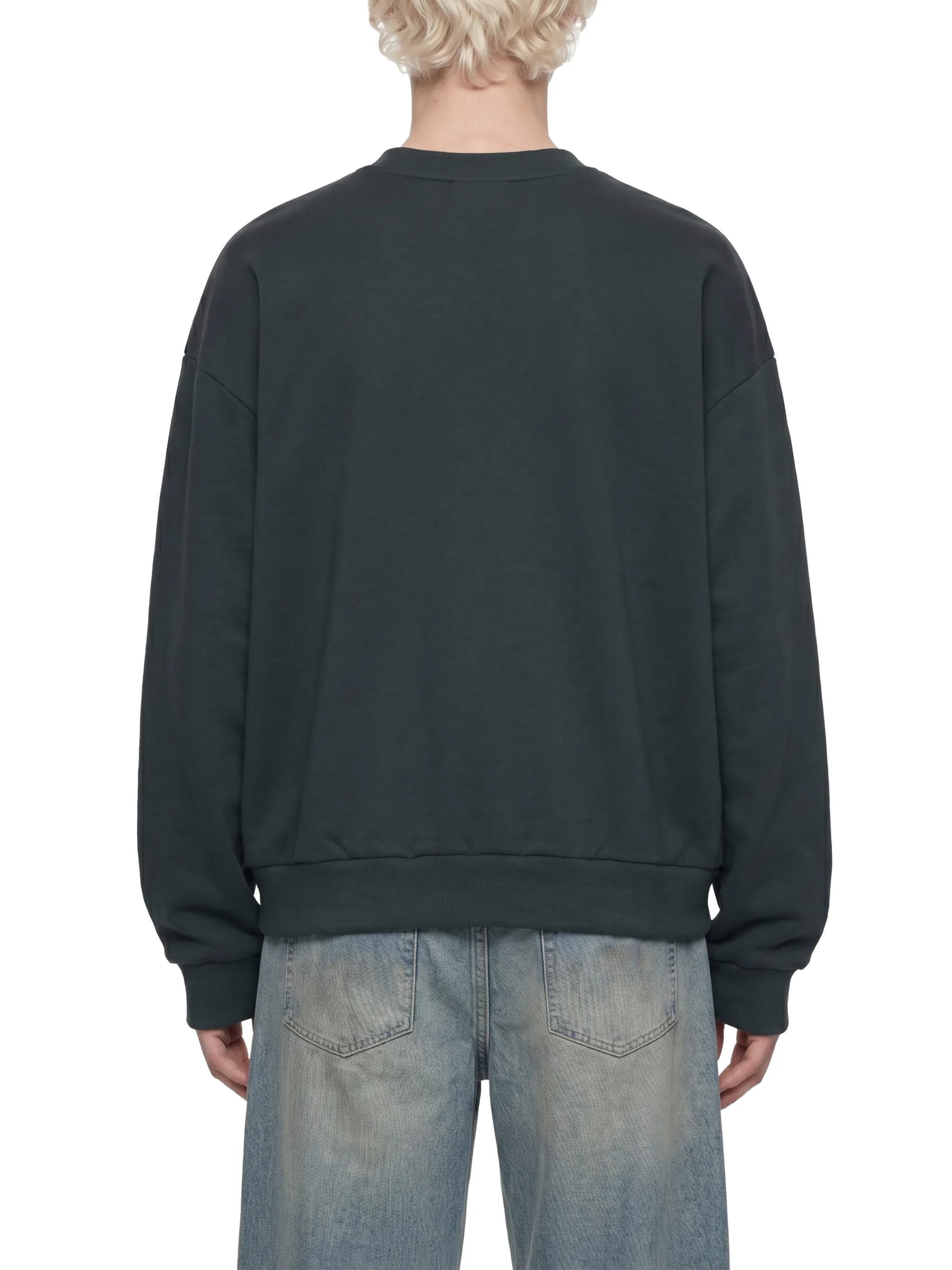 Boxy Fleece Crewneck Sweatshirt