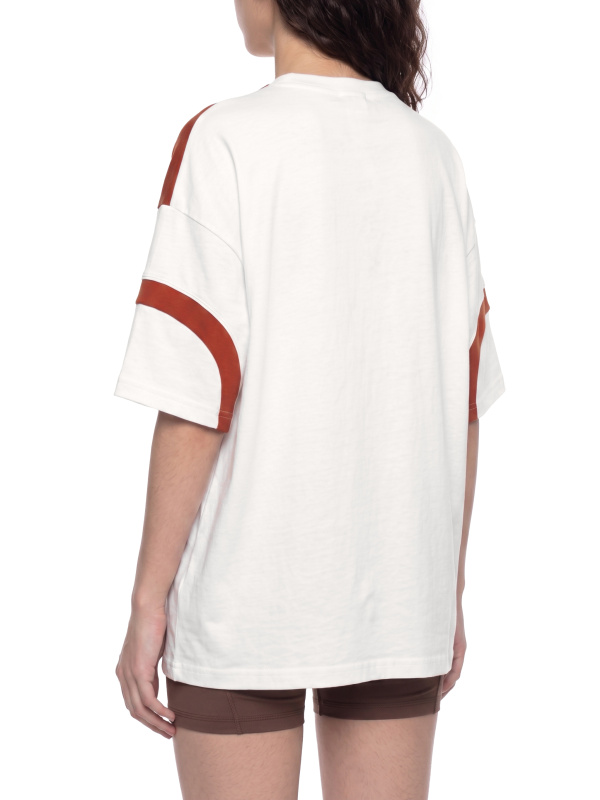 Unisex Color Block V-Neck T-Shirt
