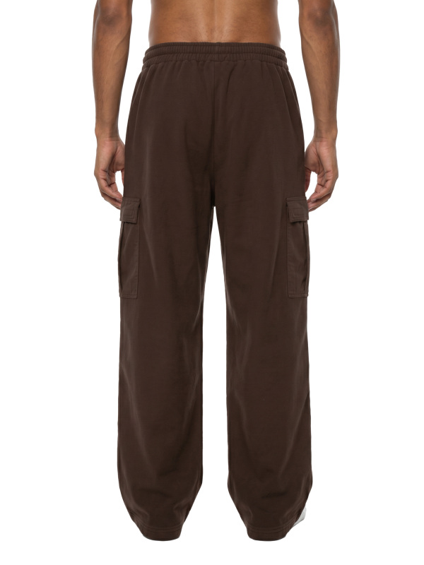 Unisex Sunfade Washed Fleece Cargo Pants