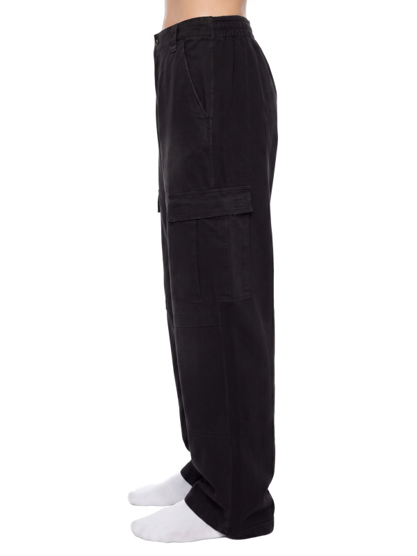 Unisex Sunfade Washed Fleece Cargo Pants