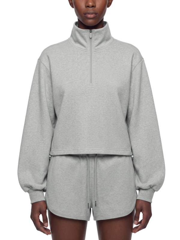 Women’s Mock-Neck Quarter-Zip Sweatshirt
