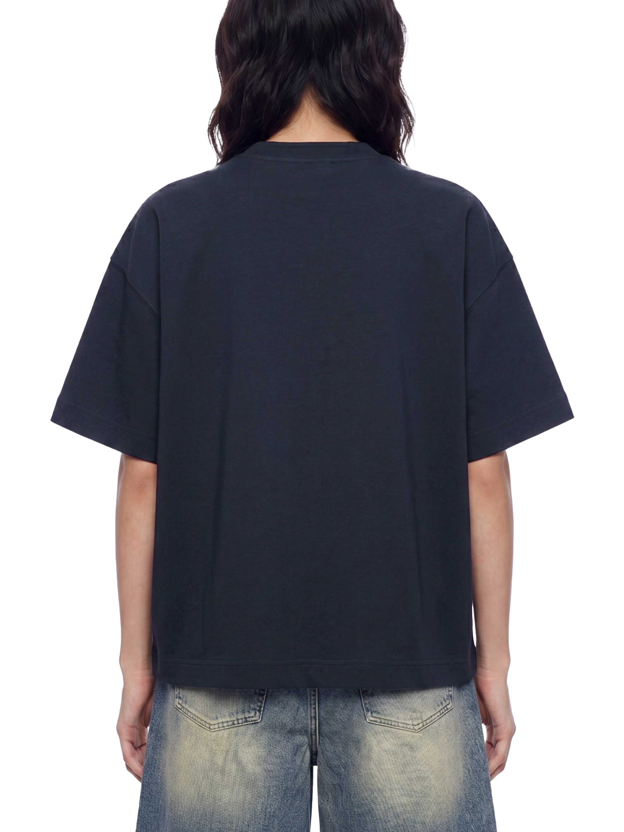 Essential Cotton Boxy T-Shirt #RT0071 | TAPSTITCH